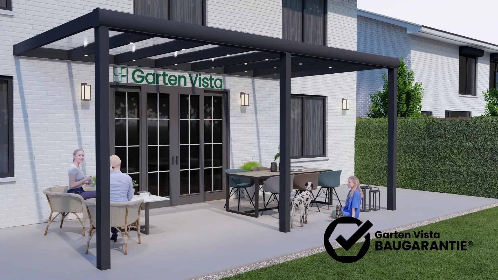 glas-uberdachung-plus-8-x-3-meter-mattschwarz