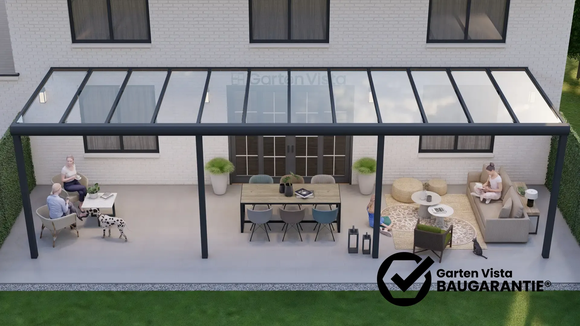 glas-uberdachung-plus-12m-x-4m-mattschwarz