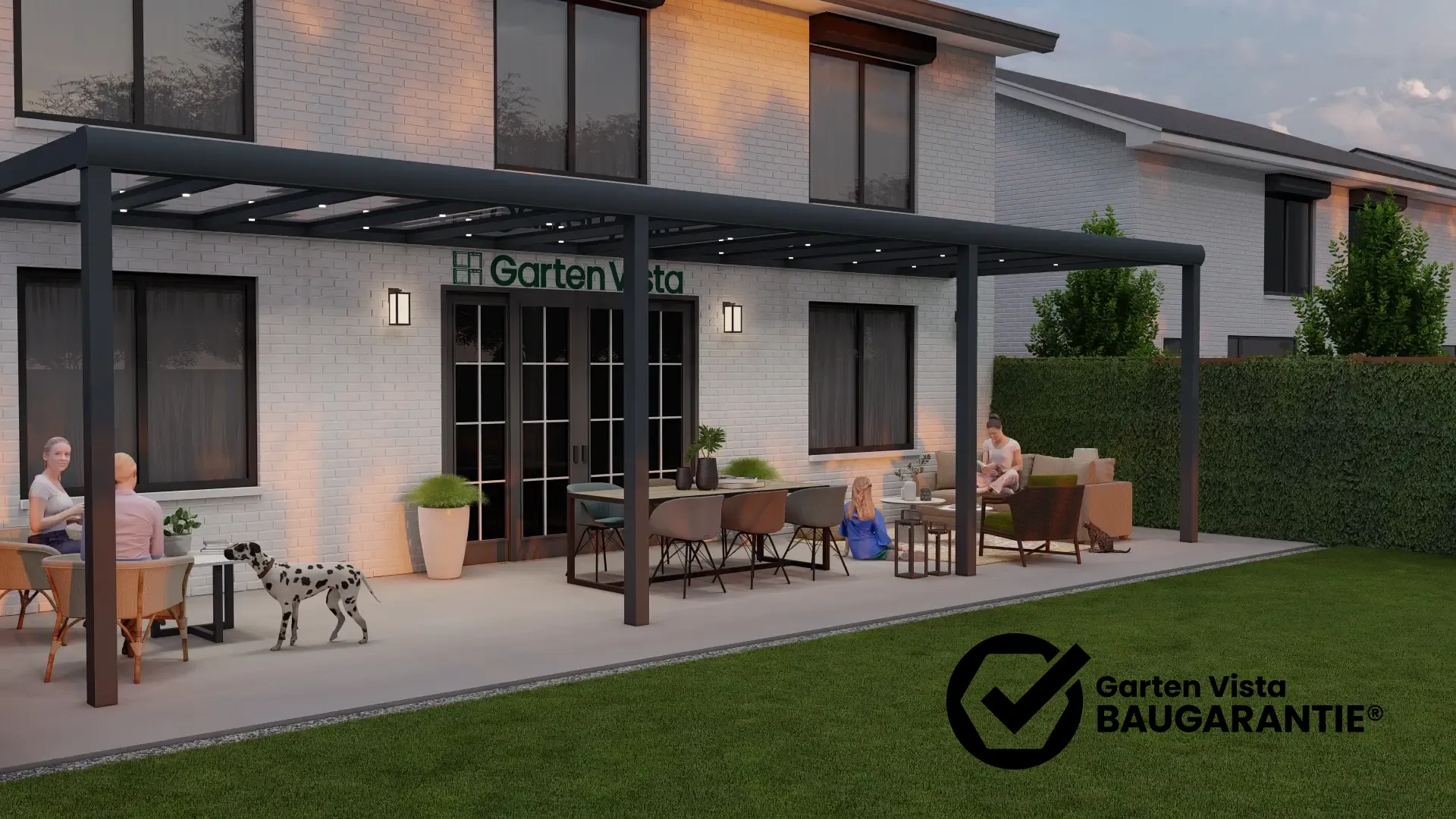 garten-vista-4 Post GLASS ANTHRACITE 5 Photo